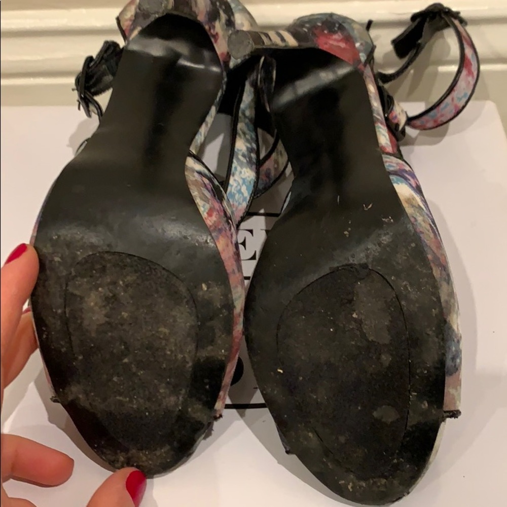 Steve Madden Multicolor Mastero Sandal Heels - Picture 6 of 7